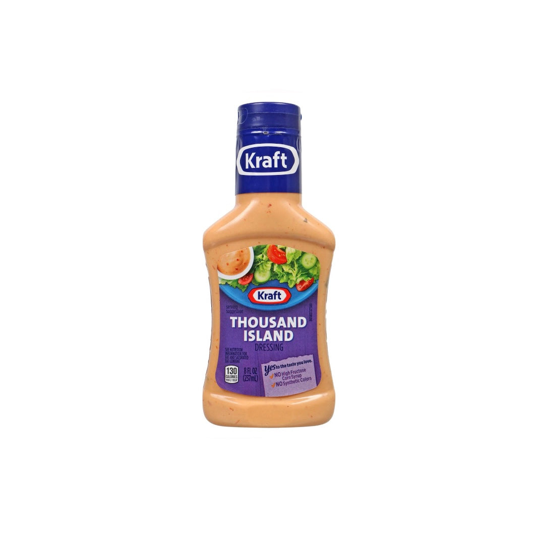Kraft Thousand Island Salad Dressing 8oz SKU 242817 Kraft Thousand Island Salad Dressing 8oz SKU 242817