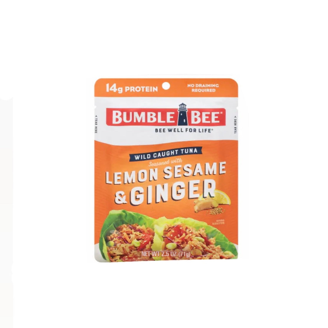 Bumble bee Lemon Sesame & Ginger Tuna Pouch (8660024070)