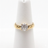 Gold Tone Engagement Ring Only (1011G)