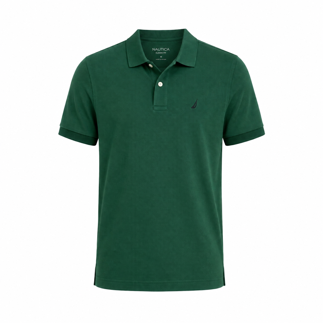 Nautica Slim-Fit Interlock Polo Shirt Pacific Pine (232837035)