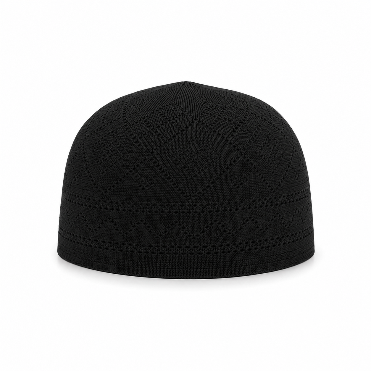 Kapobia Knit Kufi Black (081111)