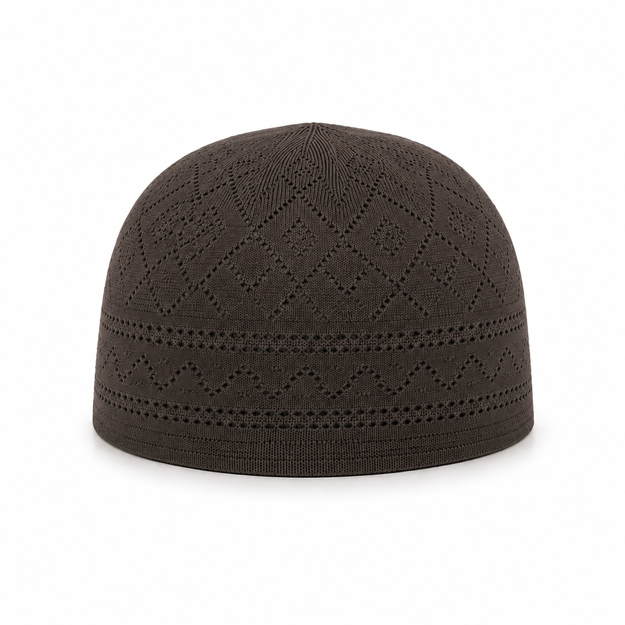 Kapobia Knit Kufi Brown (085539)