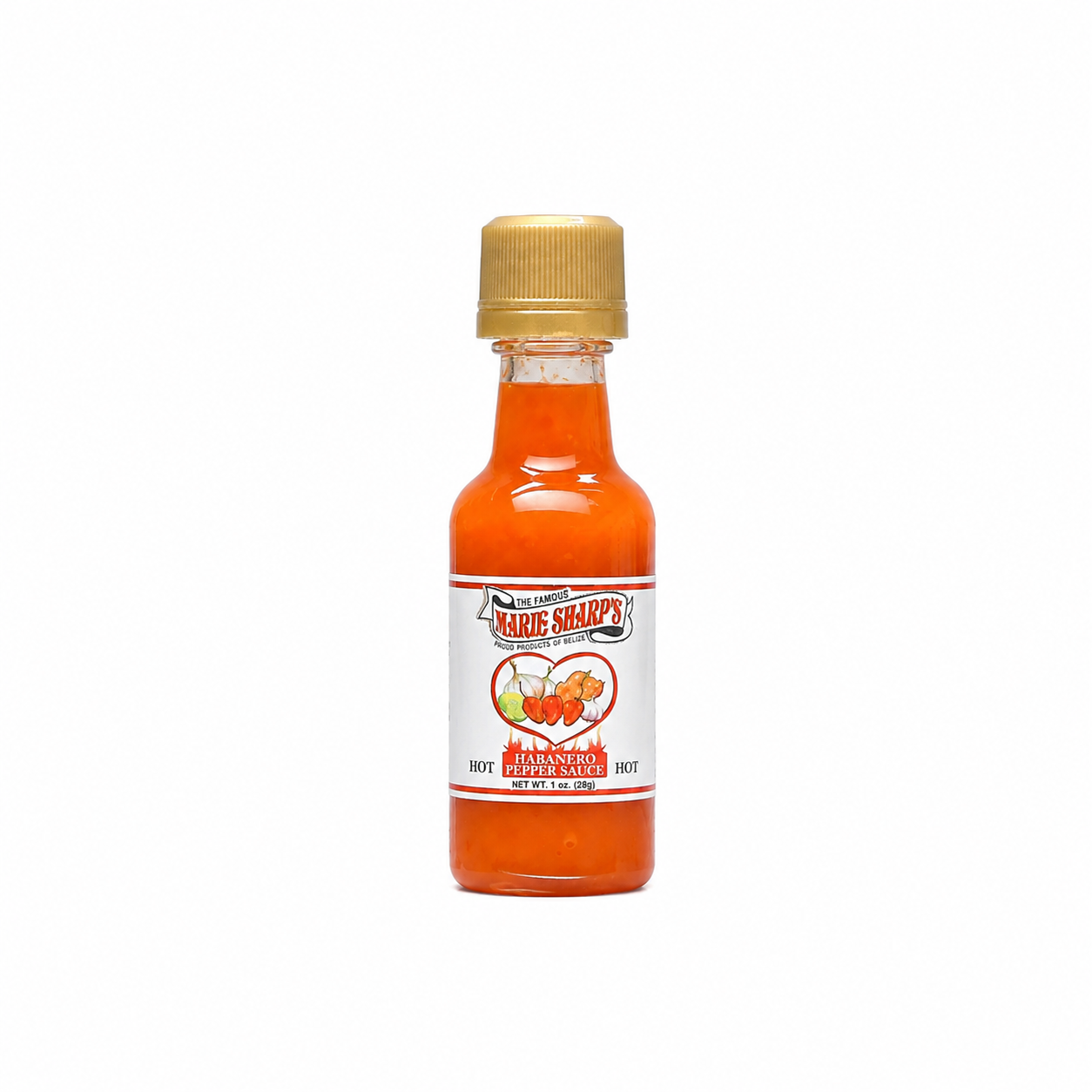 Marie Sharp's Hot Habanero Hot Sauce 1.69oz (HSP1610)