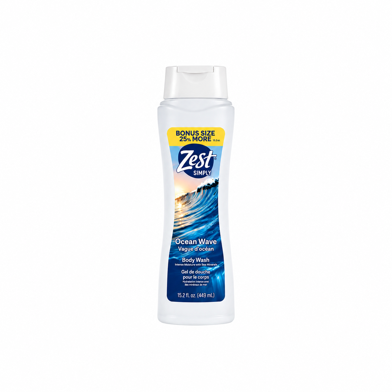 Zest Simply Ocean Wave Body Wash 11.4oz (360927)