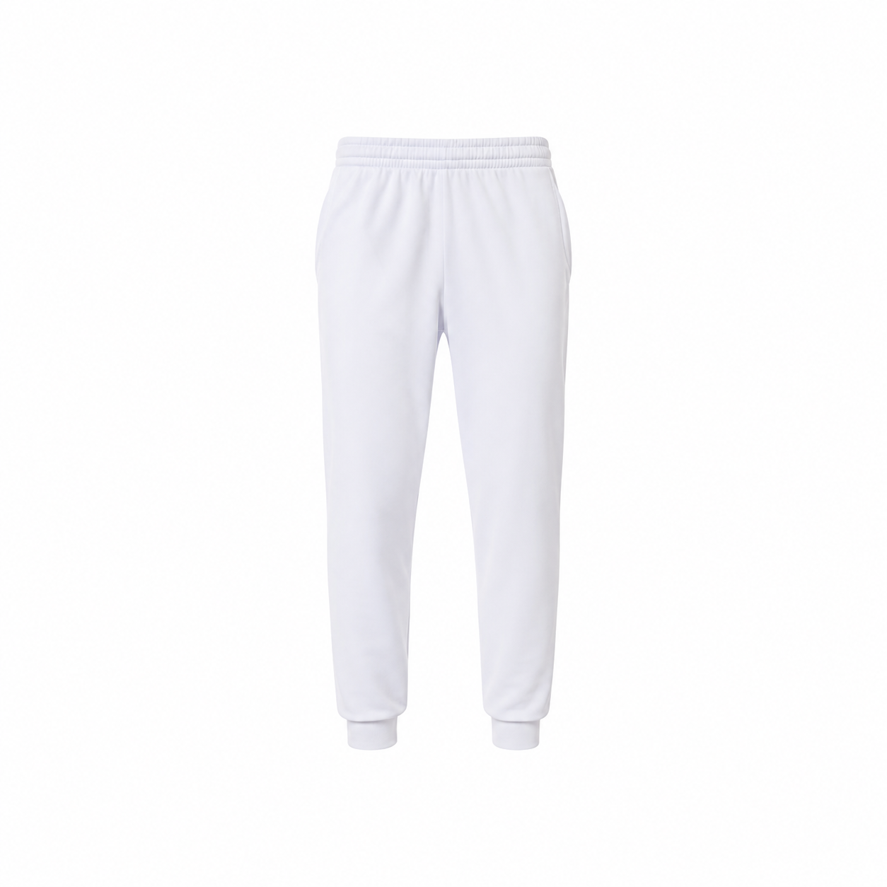A4 Sprint Fleece Joggers White N6213W