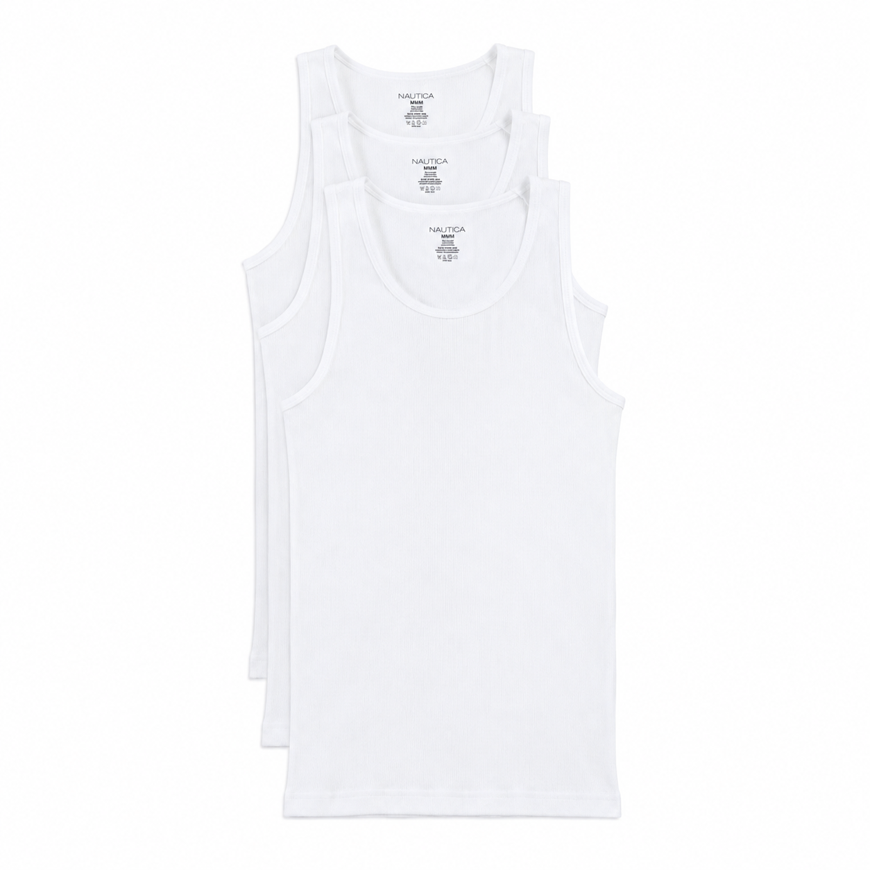 Nautica Ribbed Tank 3 pk A-shirts (2324441)