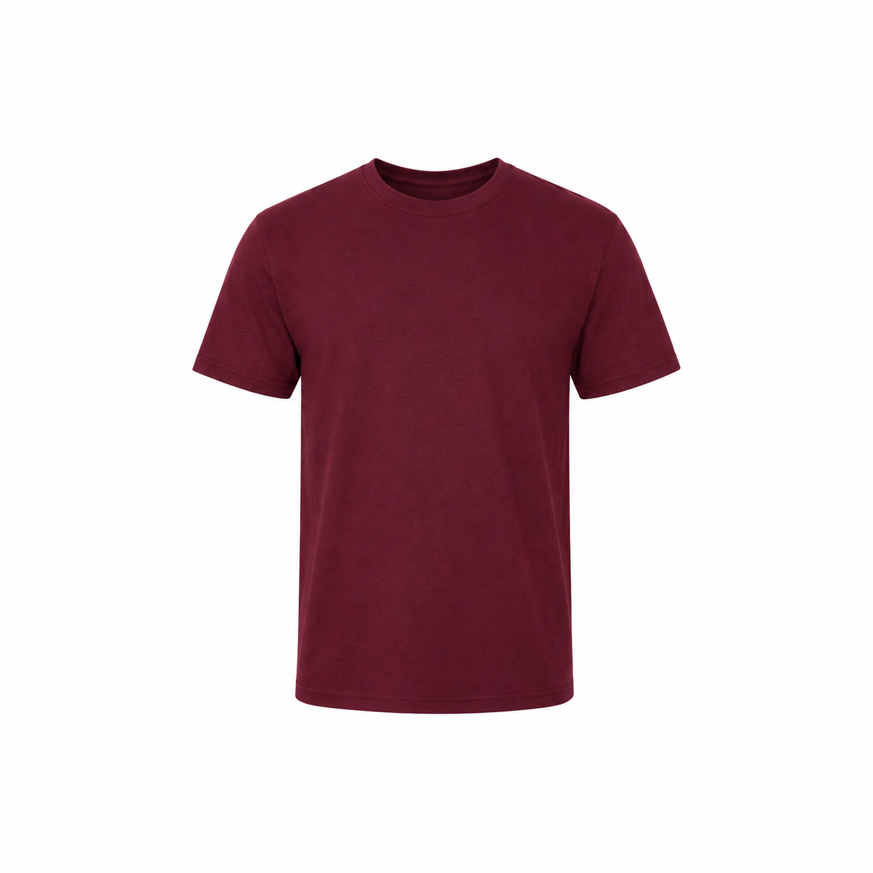 A4 100% Cotton T-Shirt ''Burgundy" (JTA102)