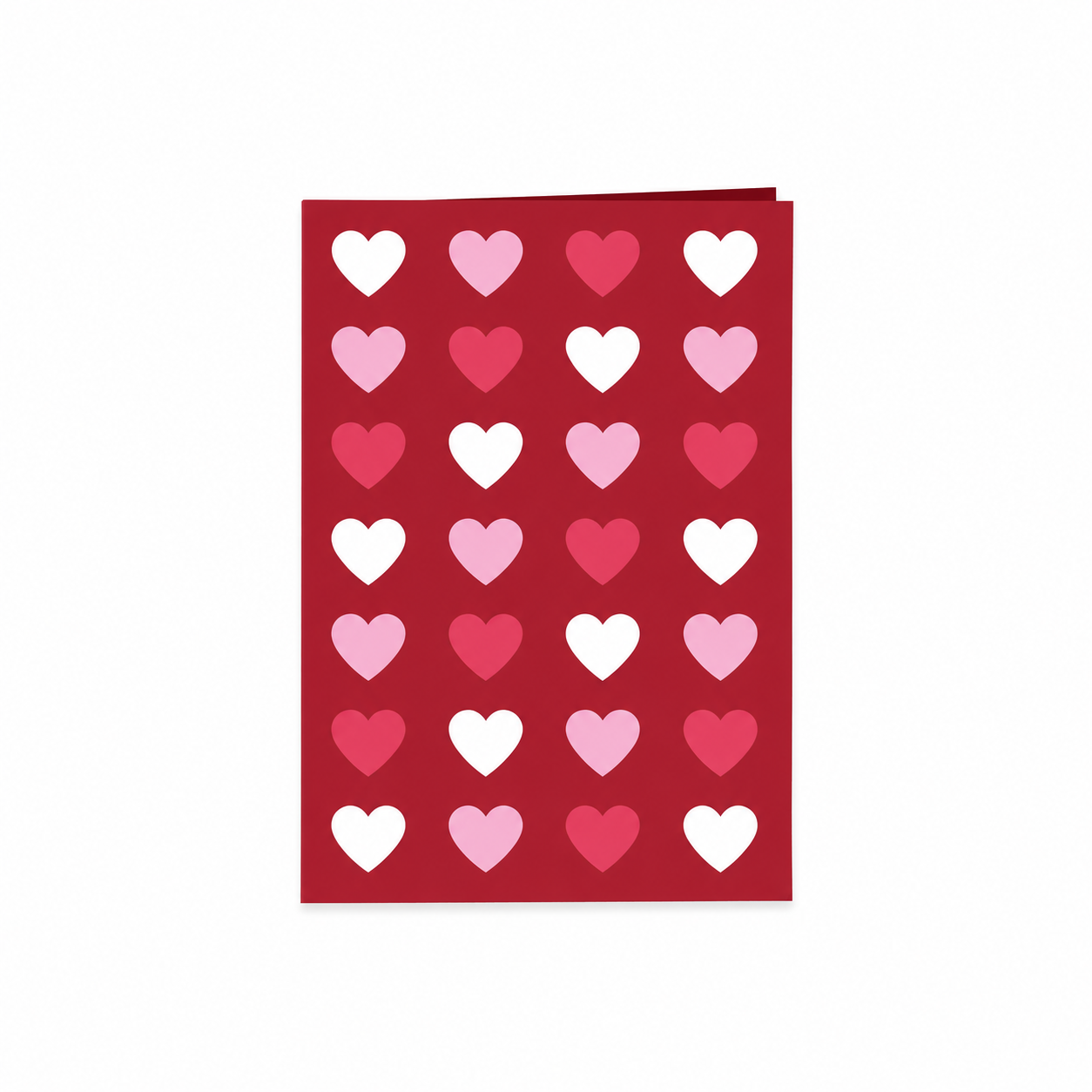Love Heart Romantic Card with Envelope (68998984)