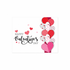 Happy Valentine's Day Greeting Card w/ Red Envelope (H3247)