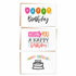 Happy Birthday Cards with Envelopes 3 pk (6832111)