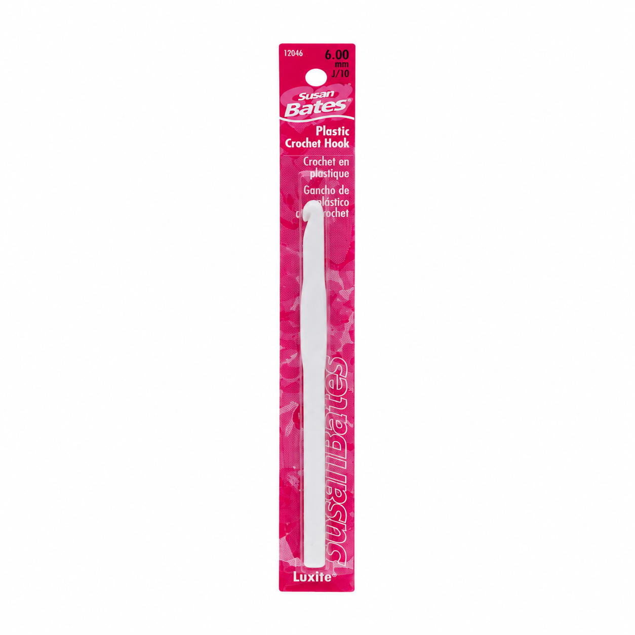 Susan Bates Luxite 5.5" Plastic Crochet Hook (3322111)