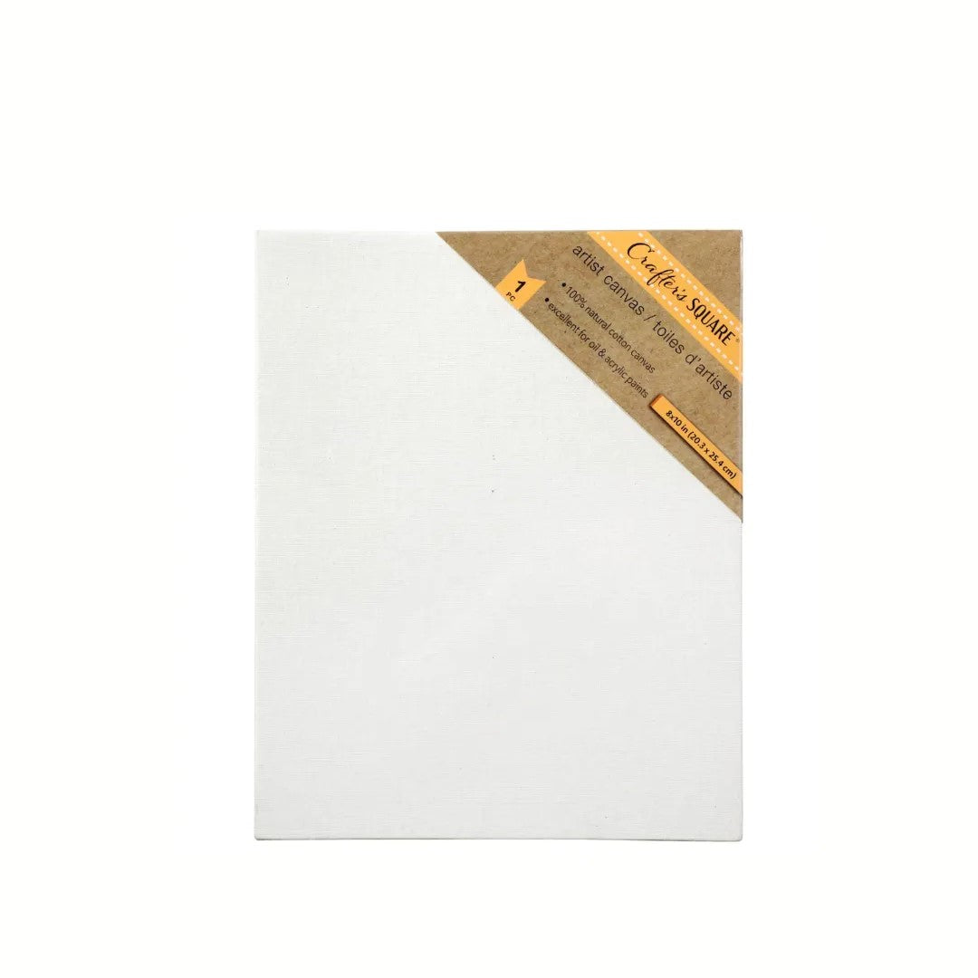 Crafter's Square White Artist Canvases 8 x 10"in. (287626)