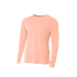 A4 Cooling Performance Long Sleeve Crew Neck Salmon Pink (N3165SA)