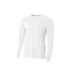 A4 Cooling Performance Long Sleeve Crew Neck White (N3165WH)