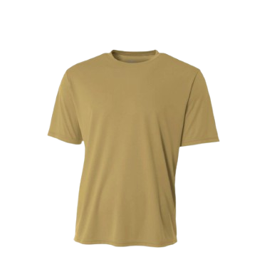 A4 Cooling Performance Short Sleeve Crew Neck Vegas Gold (N3142VG)