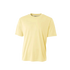 A4 Cooling Performance Short Sleeve Crew Neck Light Yellow (N3142LY)