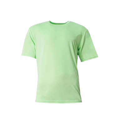 A4 Cooling Performance Short Sleeve Crew Neck Mint Green (N3142MG)