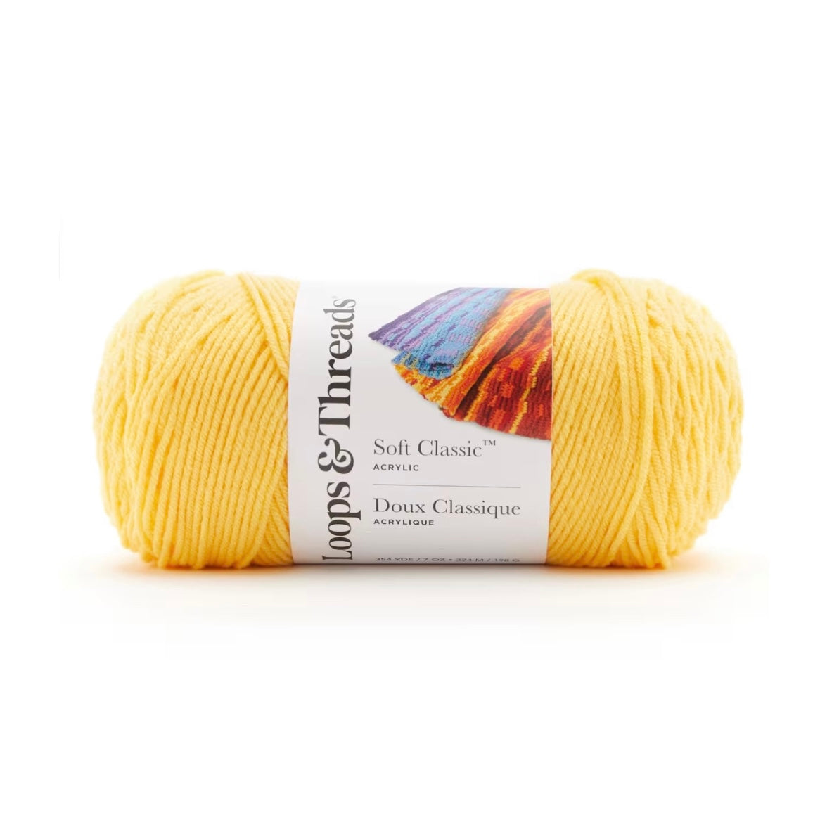 Soft Classic™ Solid Yarn by Loops & Threads 'Butter'' (MP228177)