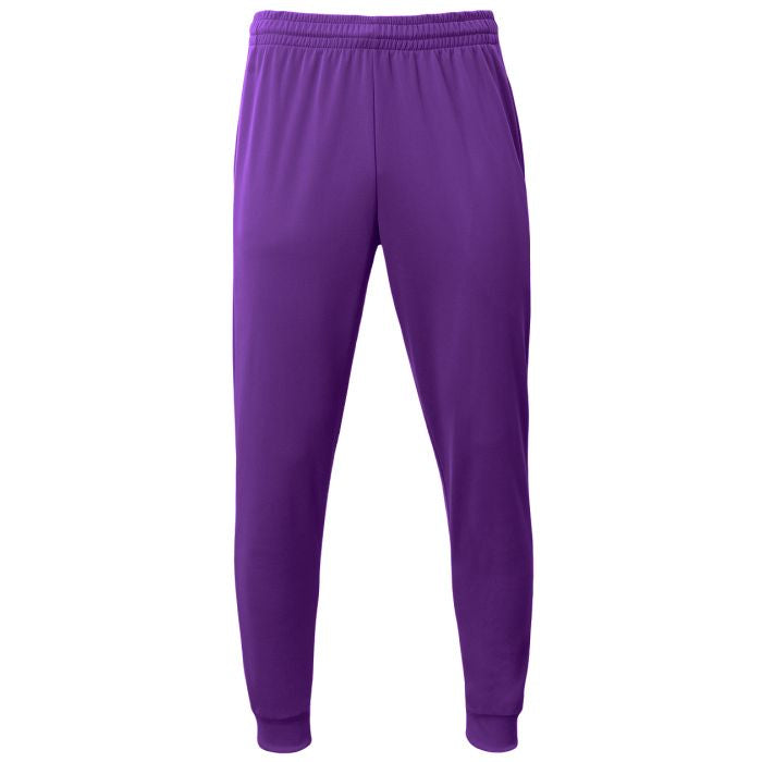 A4 Sprint Fleece Joggers Purple (N6213P)