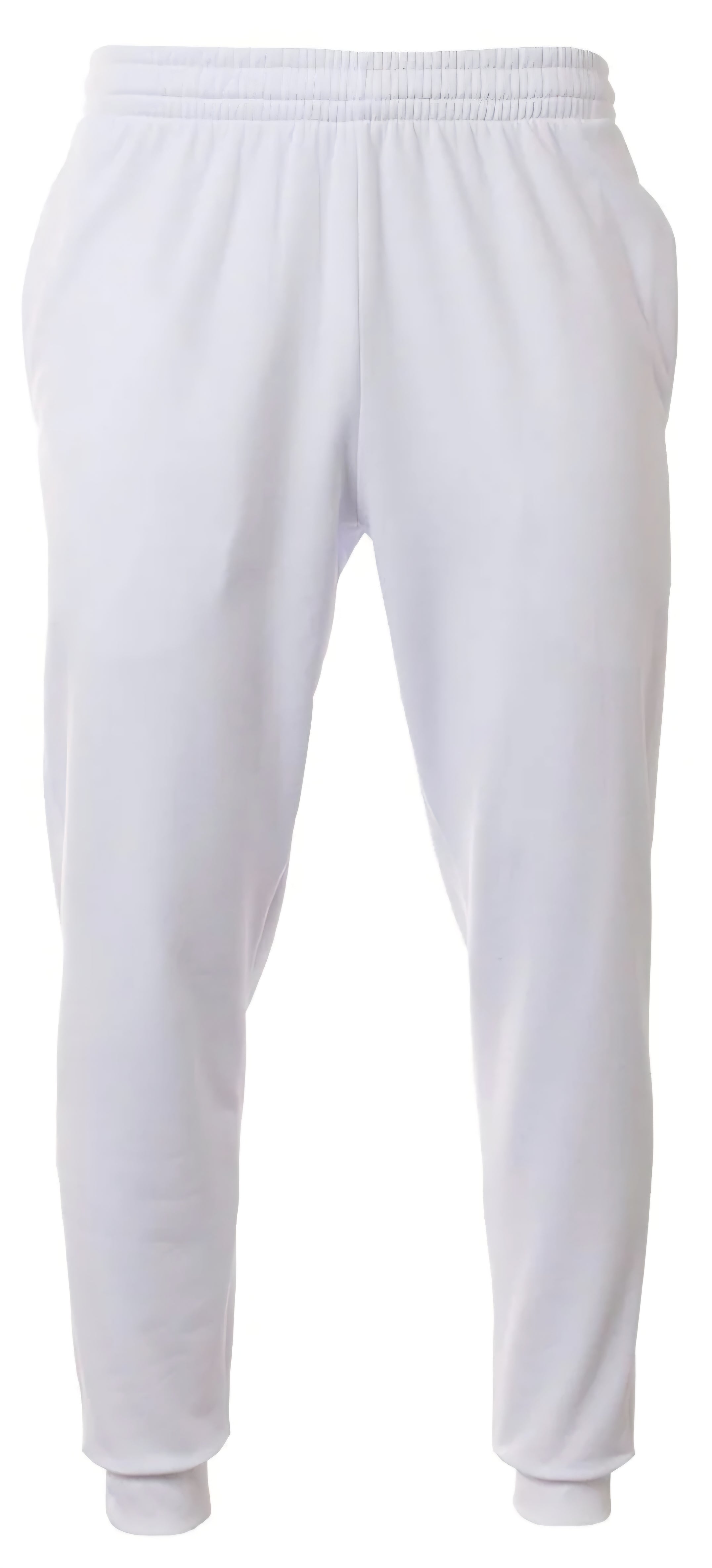 A4 Sprint Fleece Joggers White N6213W
