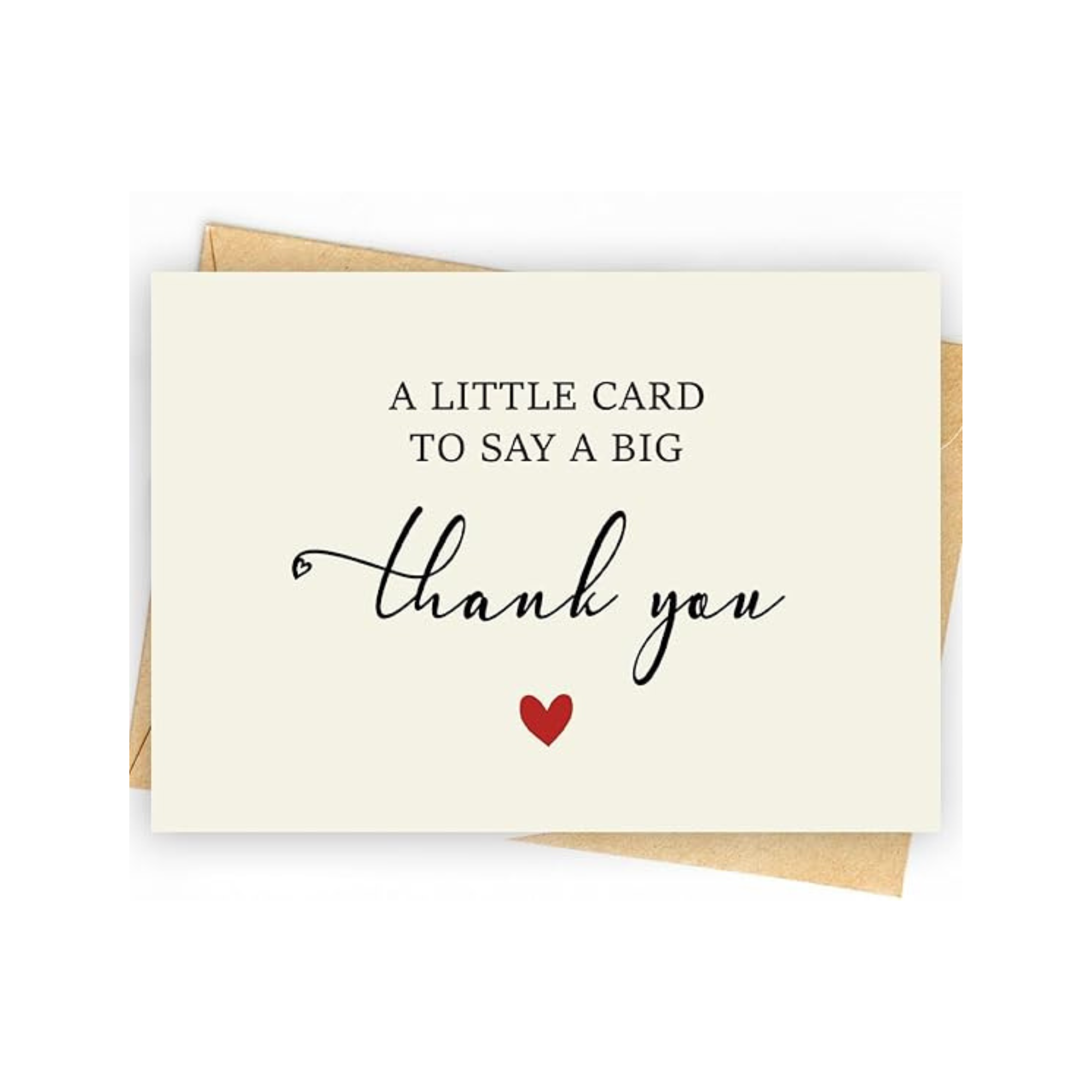 Thank You Card w/ Envelope (H3253)