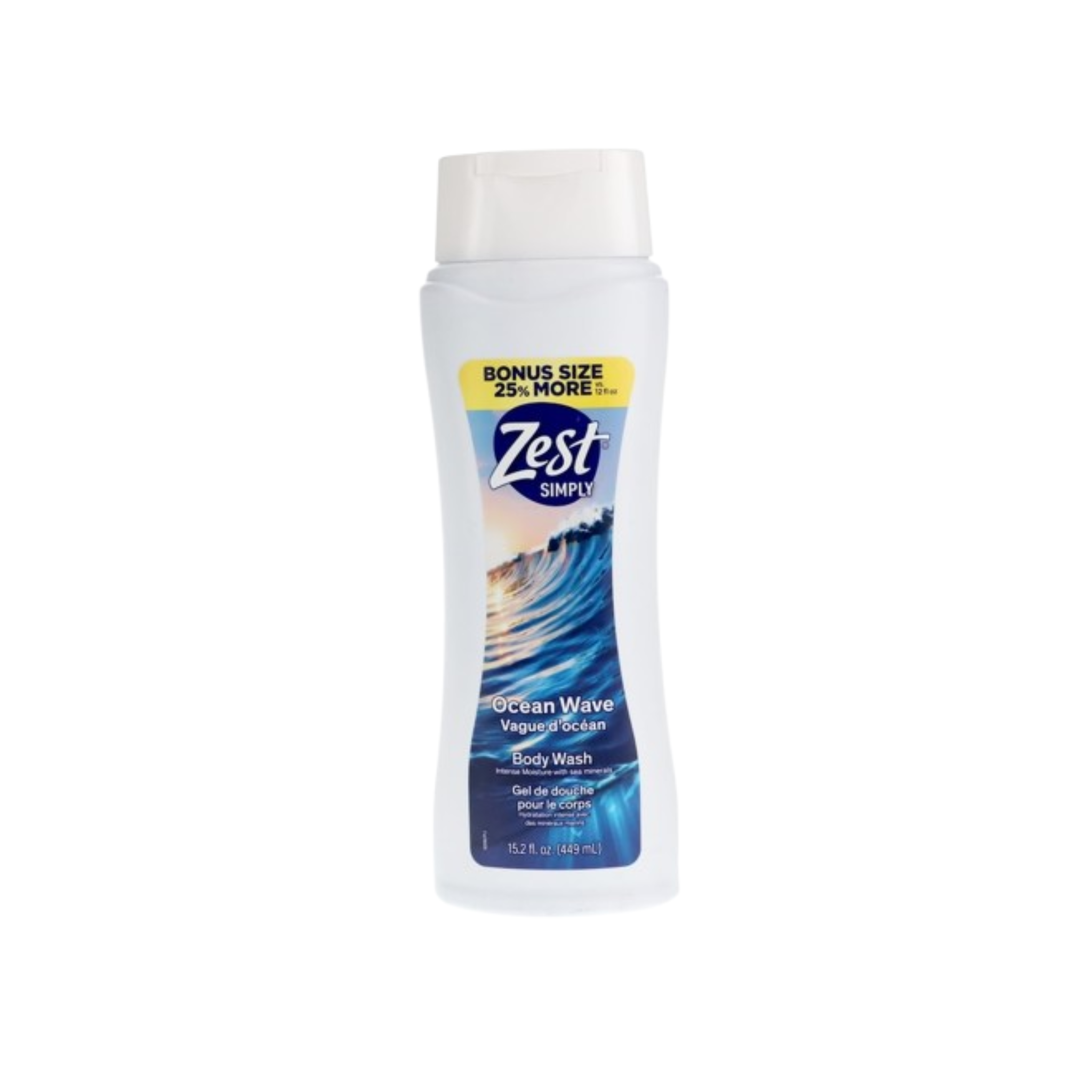 Zest Simply Ocean Wave Body Wash 15.2oz (360927)
