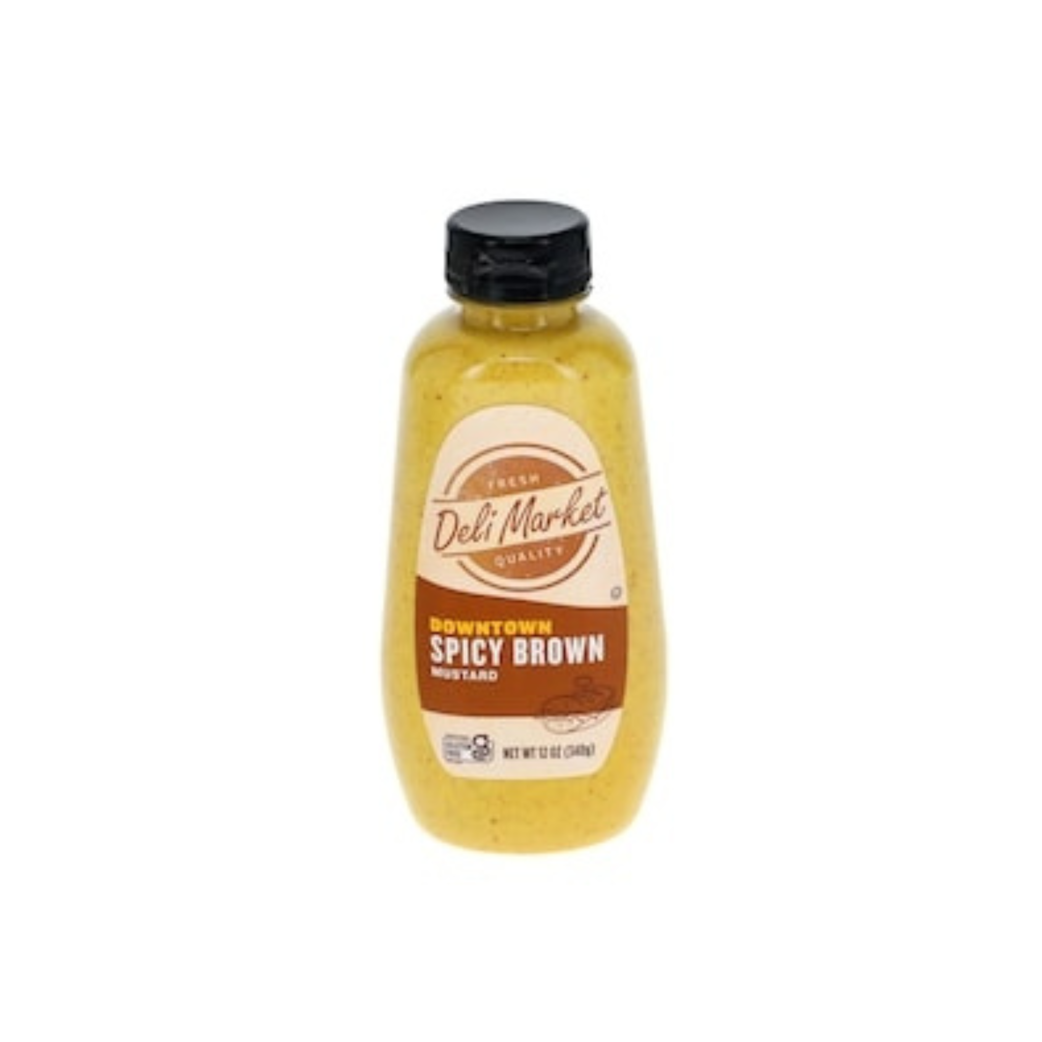 Deli Market Downtown Spicy Brown Mustard 12oz (144666)