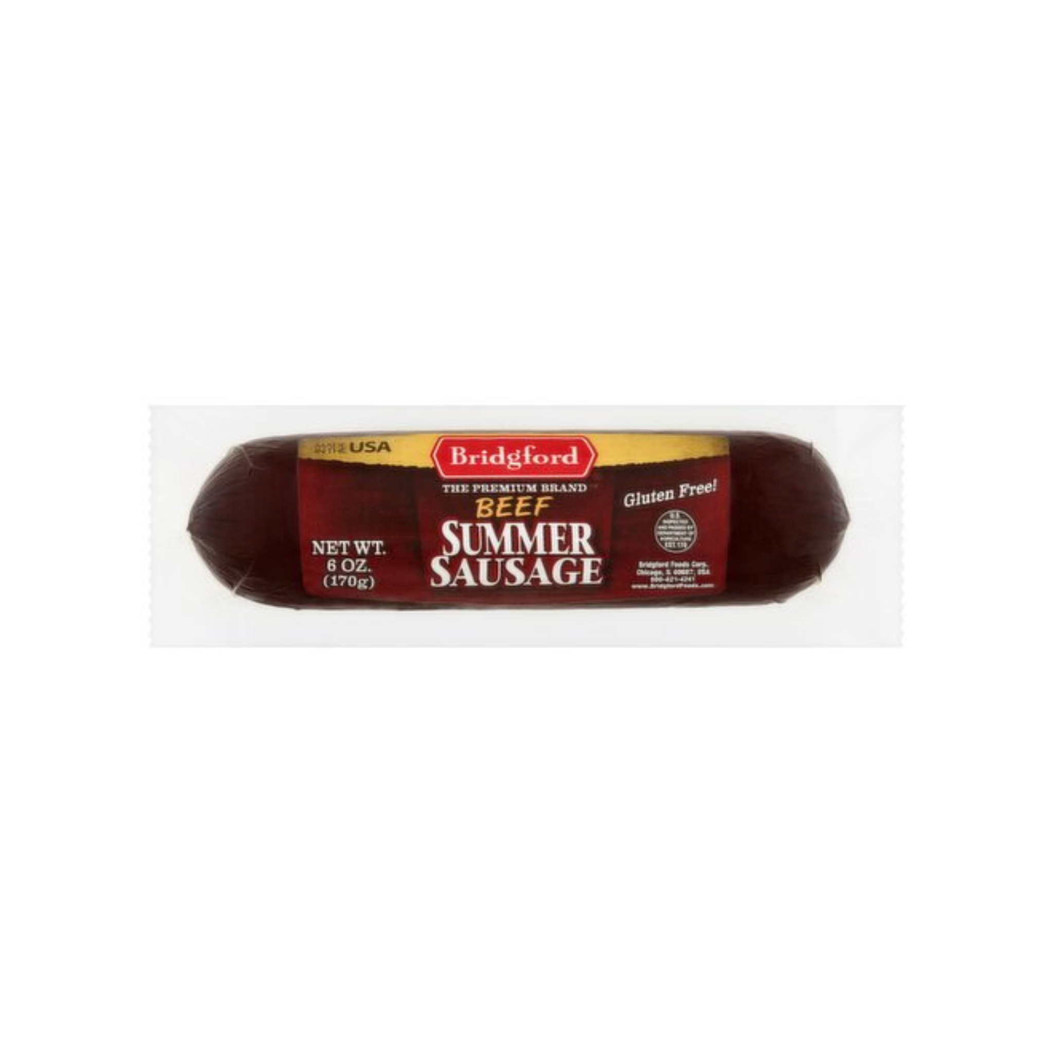 Bridgeford Summer Sausage 6oz (1608092)