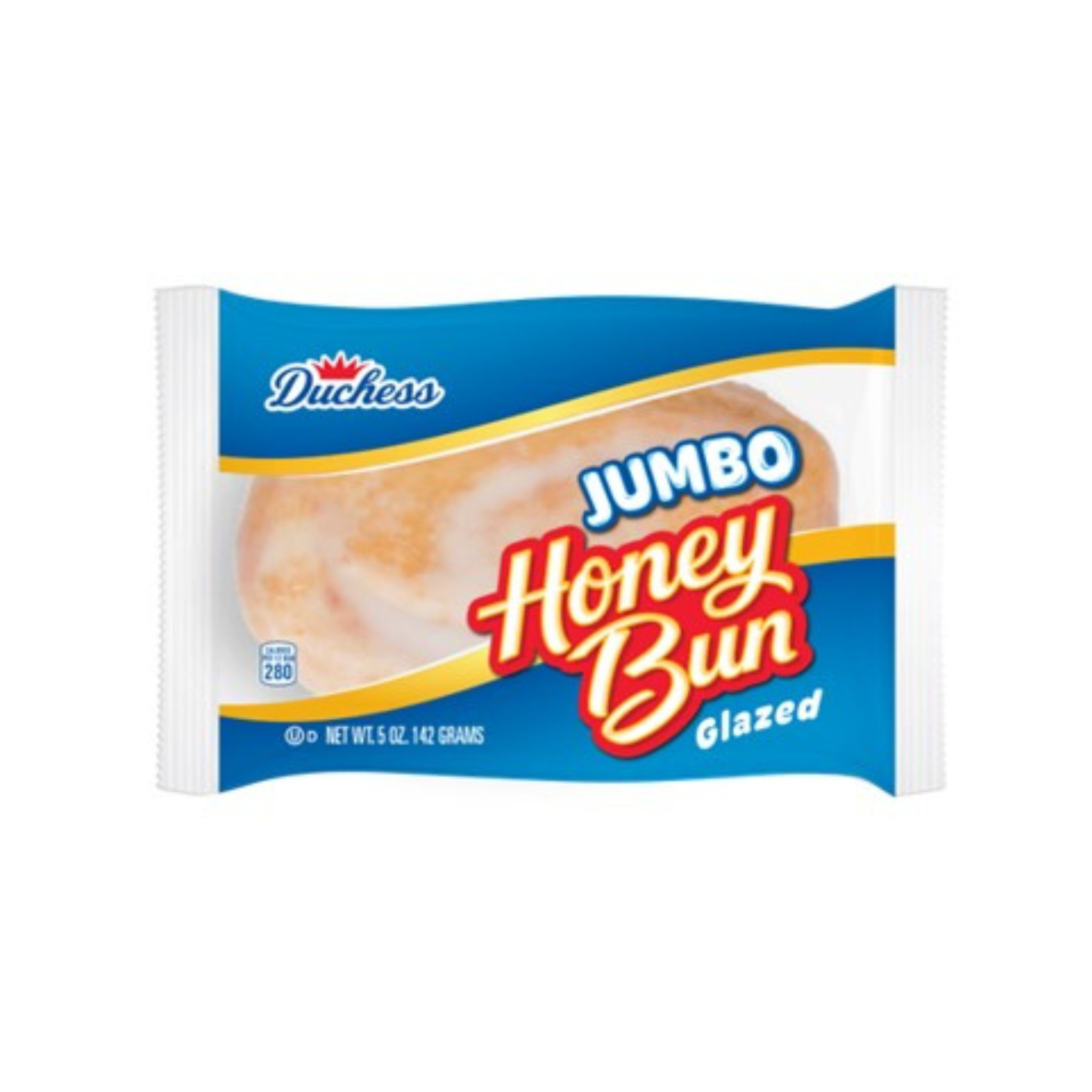 Duchess Jumbo Glazed Honey Bun, 5oz (990363)