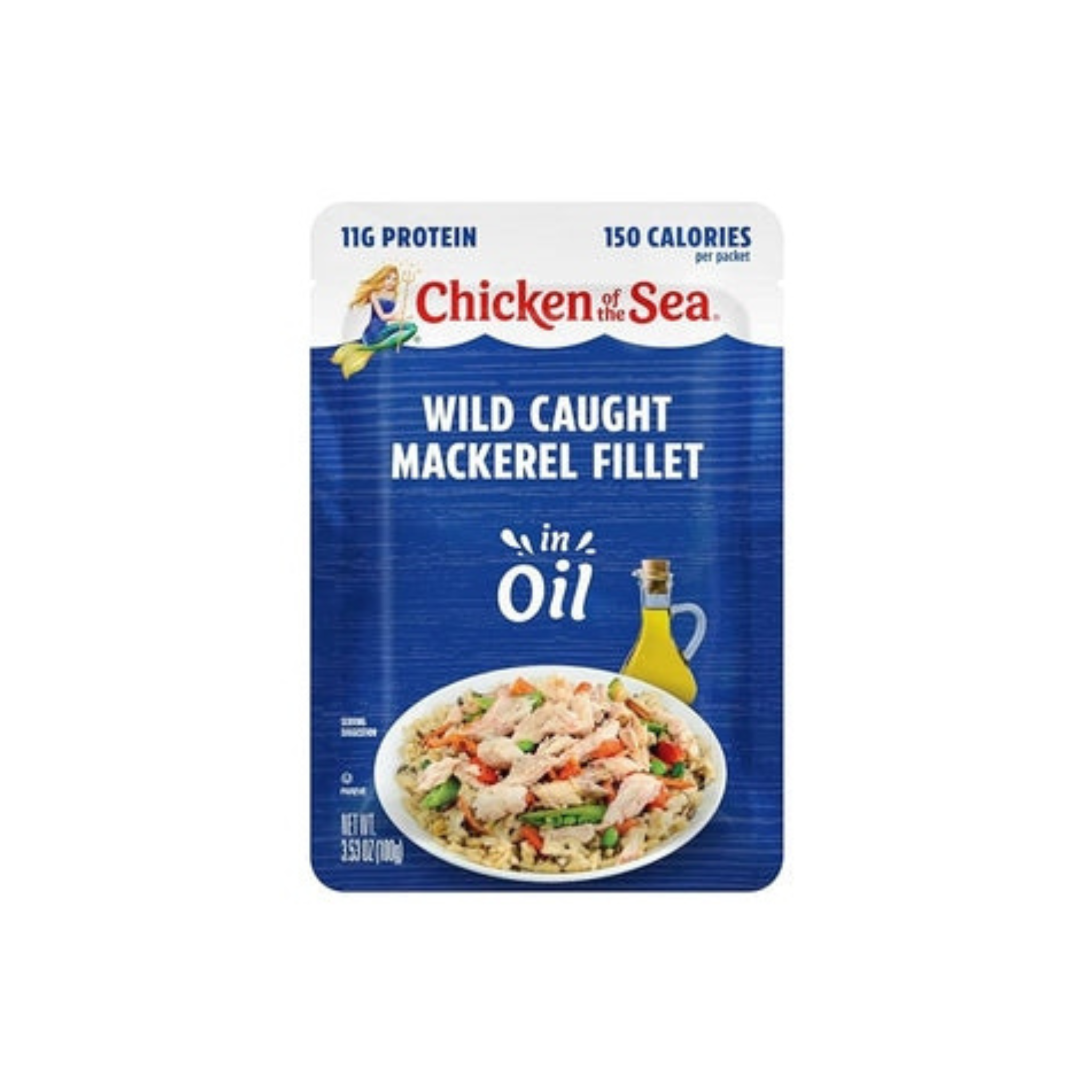 Chicken of the Sea Mackerel in soybean oil Pouch 3.53 (4808985)