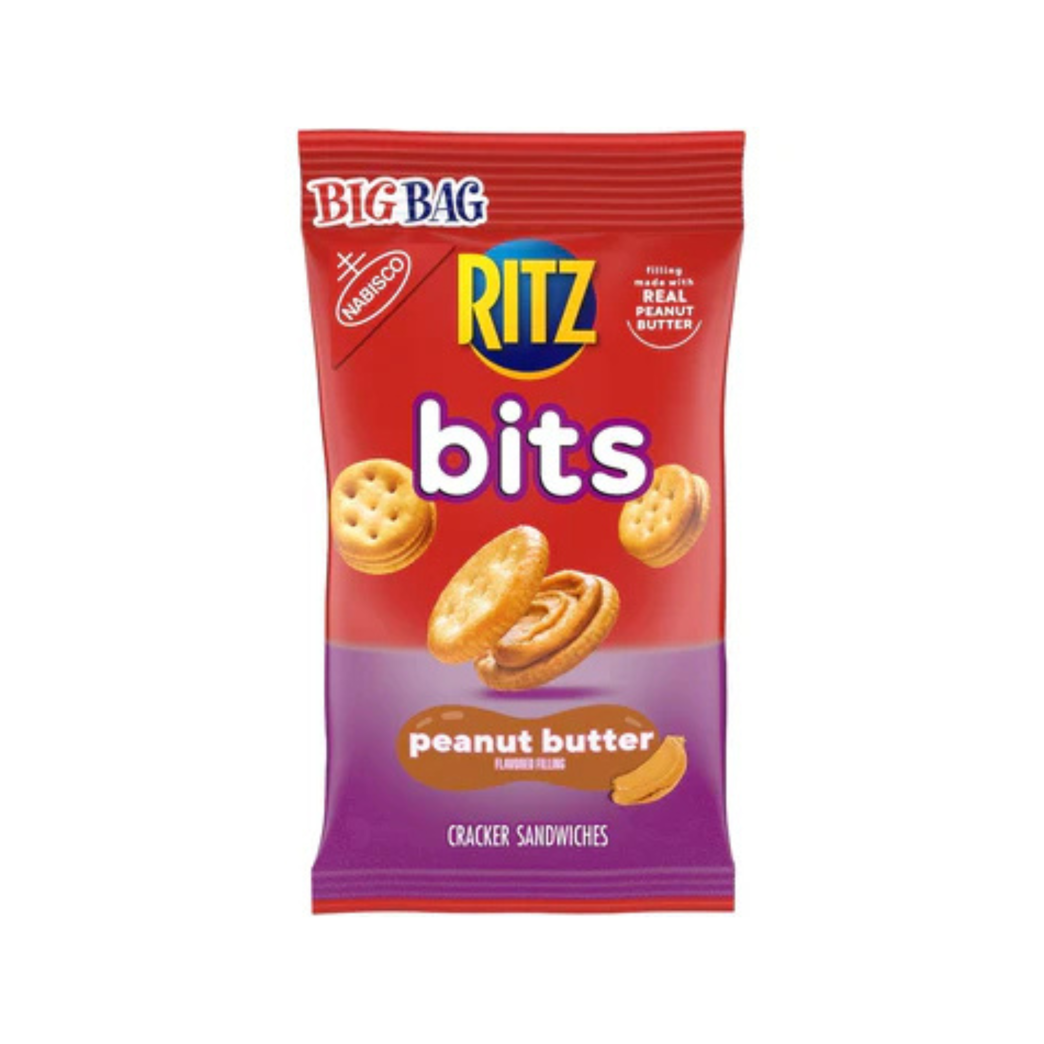 Nabisco Ritz Bits Peanut Butter Cracker Sandwiches 3oz (185163)