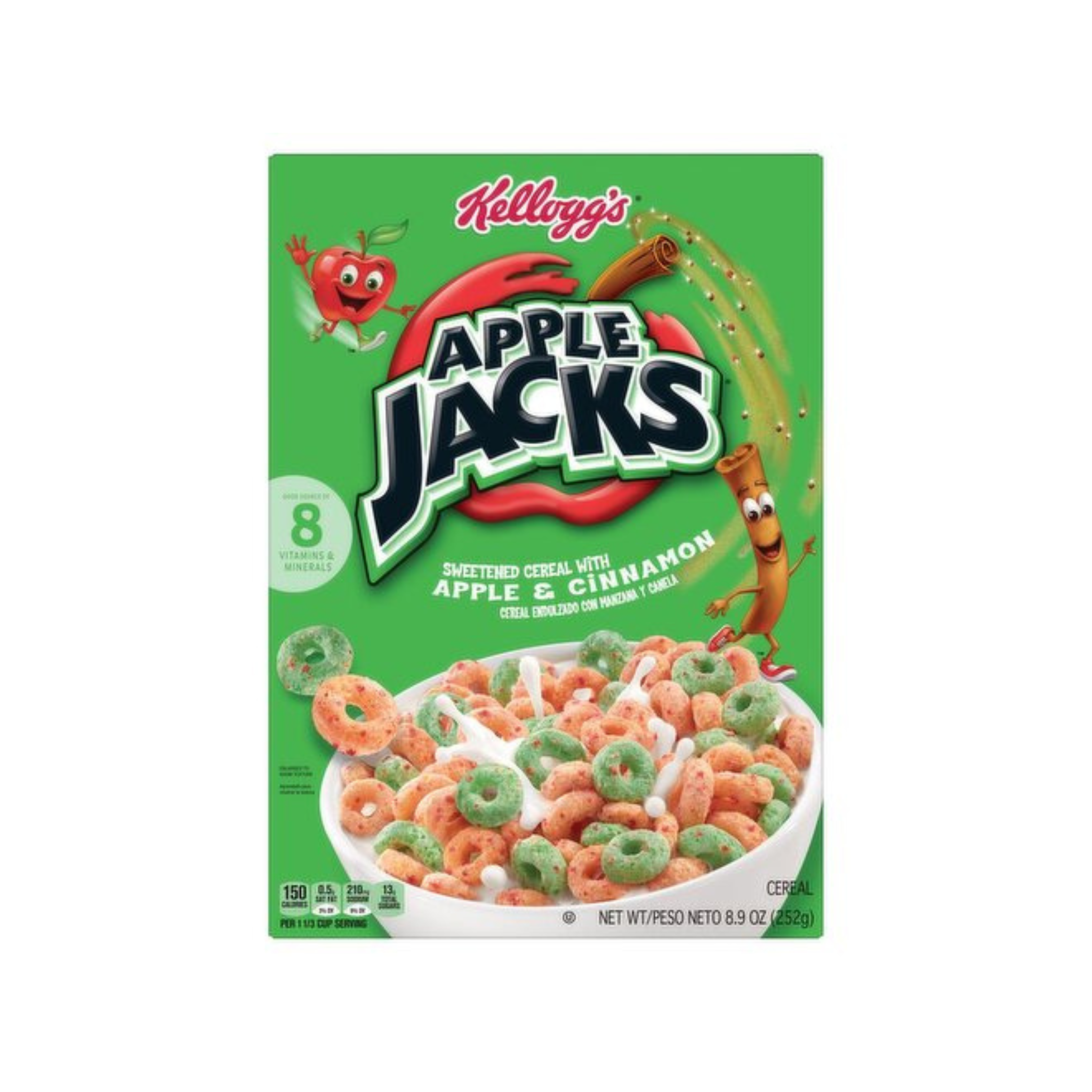 Kellogg's Apple Jacks Cereal 8.9oz (K0439)