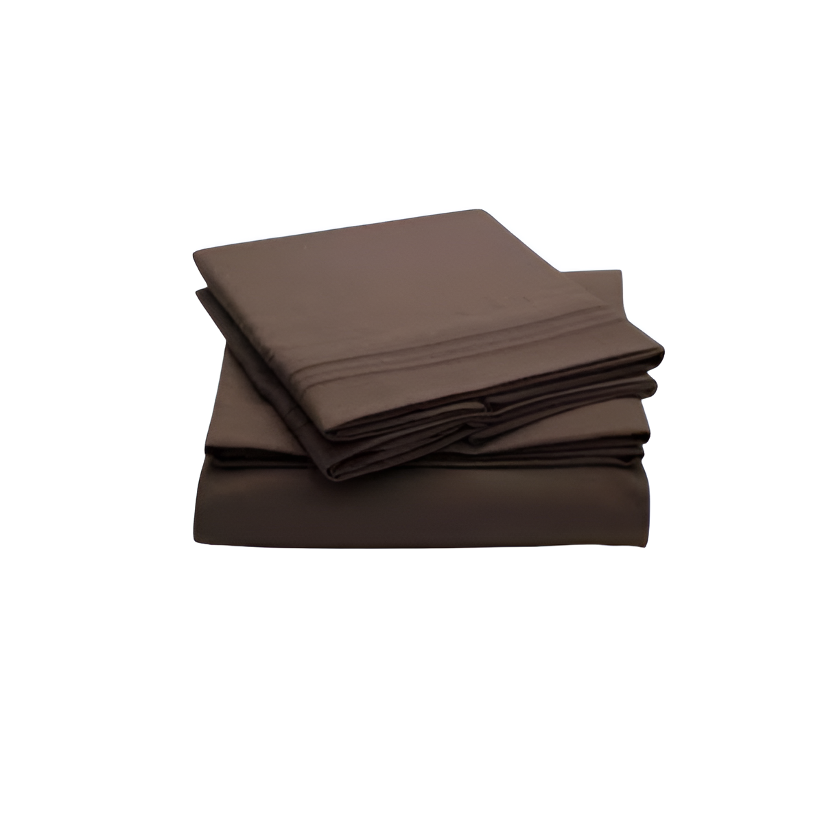 Lightweight Super Soft Easy Care Twin Microfiber Sheet Set Brown (2510212)