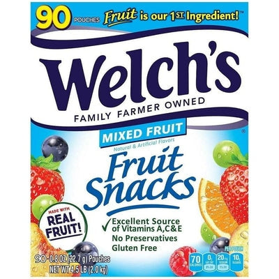 Welch's Mixed Fruit Snacks 90 pk 72oz (980353364)