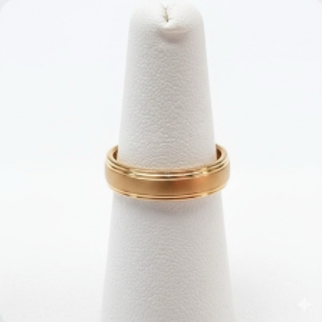 Gold Tone Wedding Ring Only (1119G)