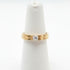 Gold Tone Engagement Ring Only (1018G)