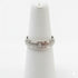 Silver Tone Engagement Ring Only (1019S)
