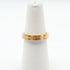 Gold Tone Wedding Ring Only (1118G)