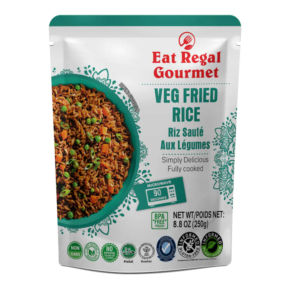 Eat Regal Ready To Eat Veg Fried Rice 8.8oz (381752)