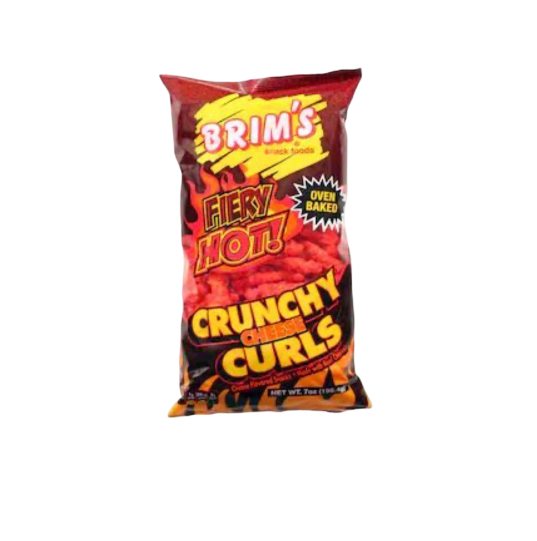 Brim's Oven Baked Fiery Hot Crunchy Cheese Curls (282624)