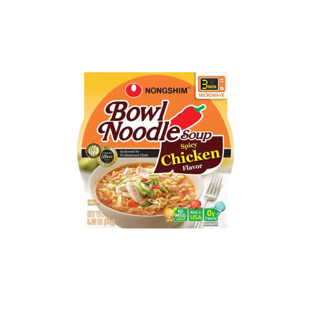 Nongshim Spicy Chicken Ramen Noodle Soup Bowl (980016131)