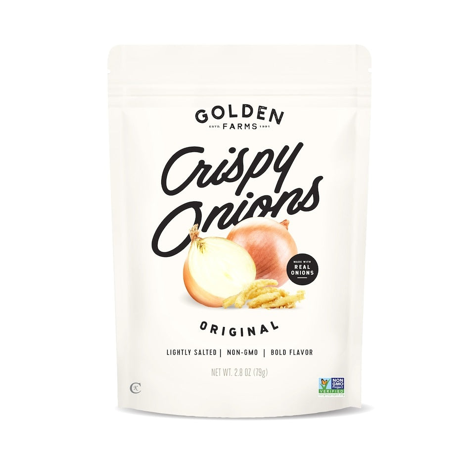 Golden Farms All-Natural French Fried Onions 2.8oz SKU 104440