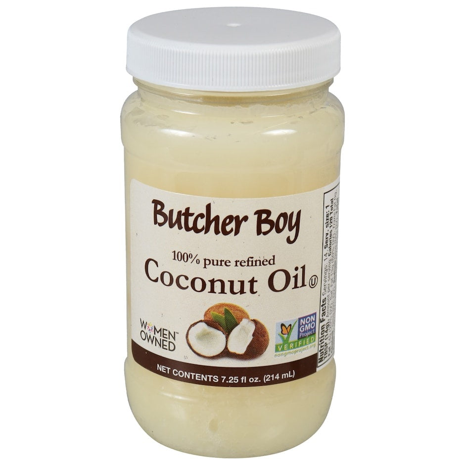 Butcher Boy 100% Pure Refined Coconut Oil 7.25oz (257945)