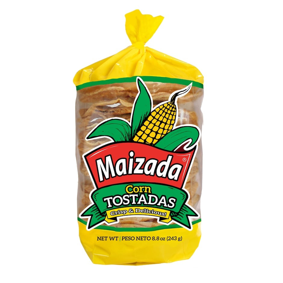 Maizada Corn Tostadas 8.8oz 22ct SKU 131781