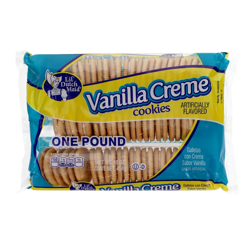 Lil' Dutch Maid Vanilla Creme Cookies 16oz (354664)