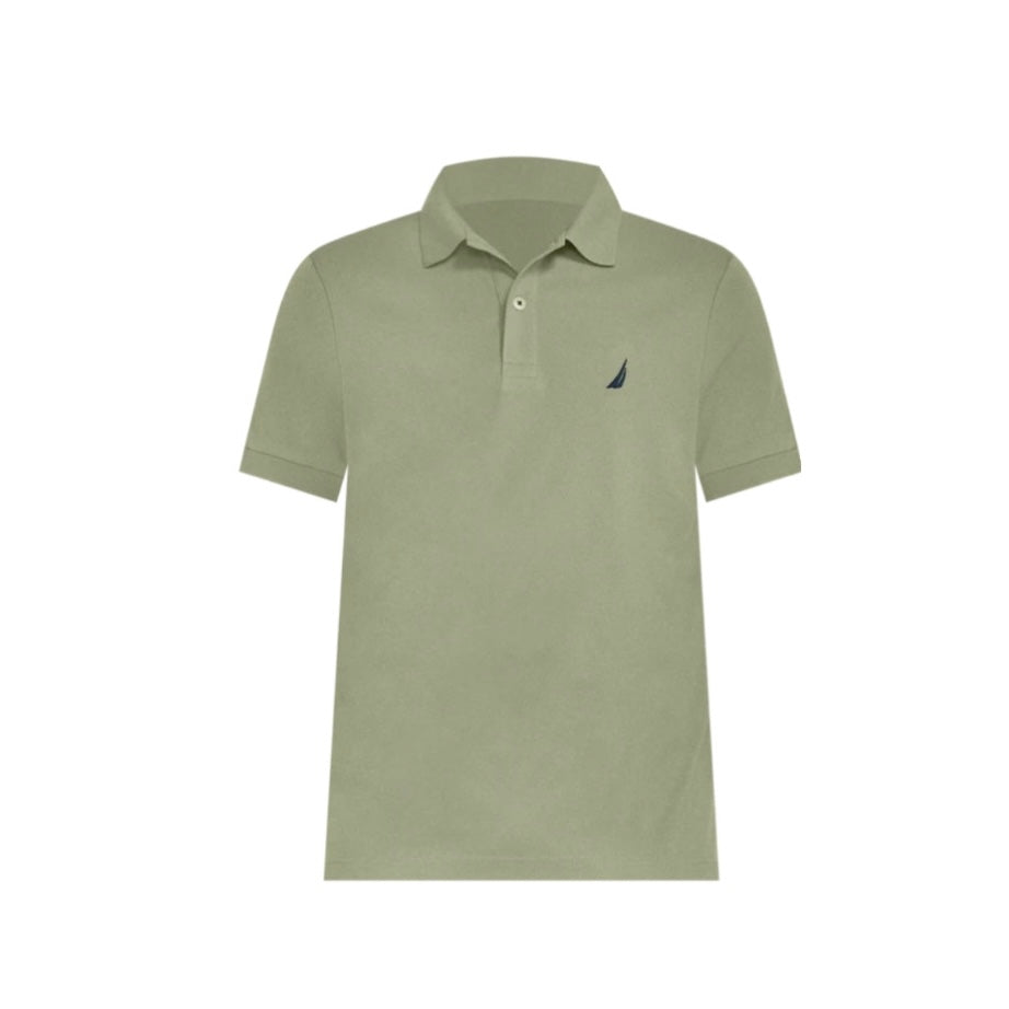 Nautica Slim-Fit Interlock Polo Shirt Hillside Olive (23283713)