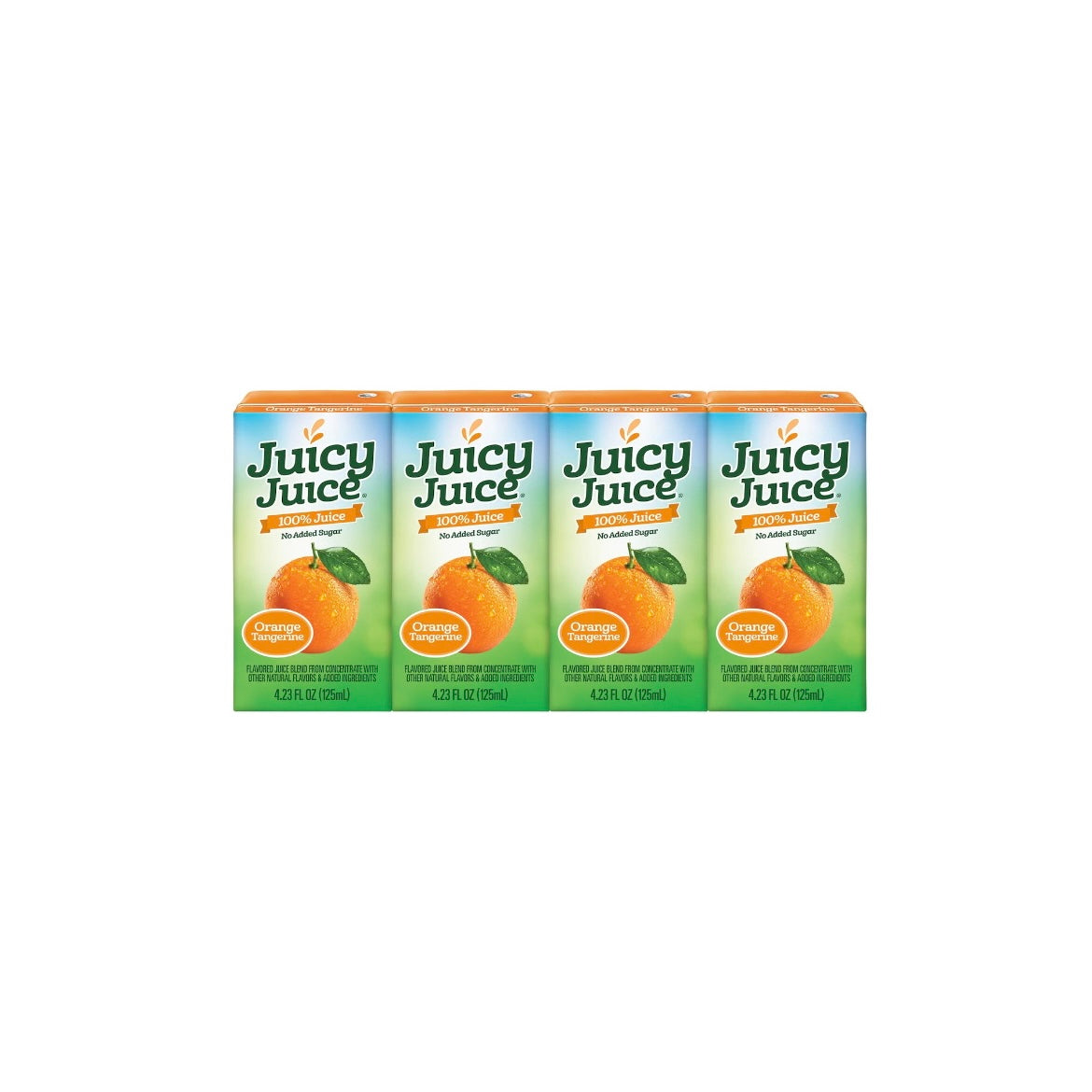 Juicy Juice Orange Tangerine Boxes 4 count (220900)