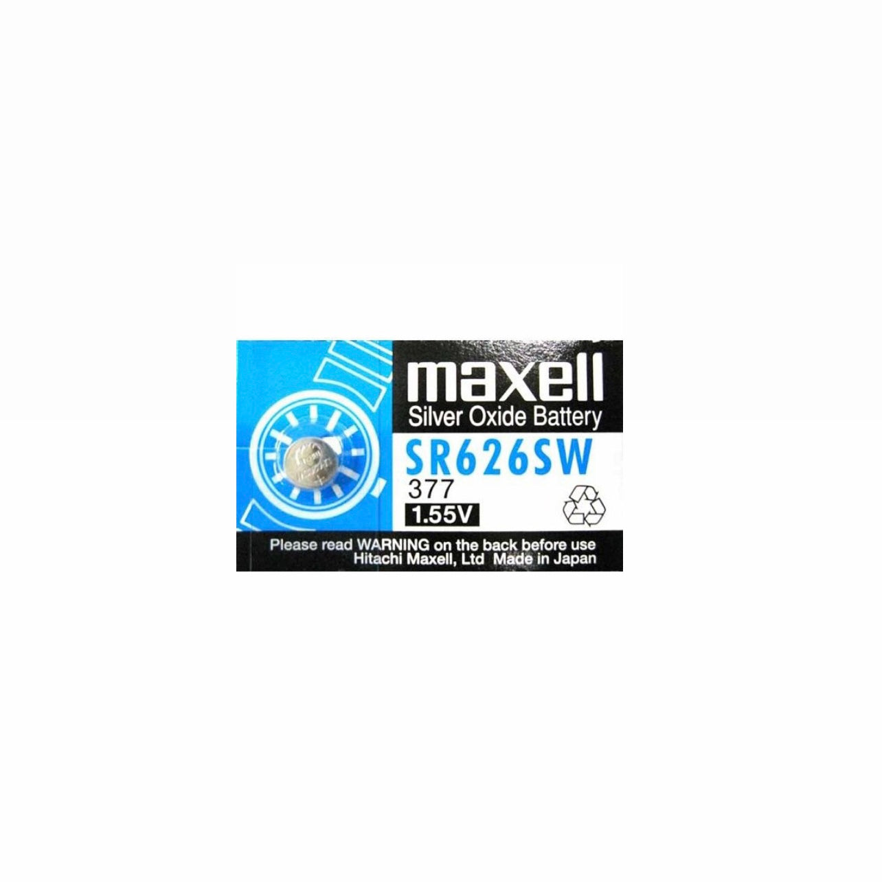 Maxell Silver Oxide Battery (SR626SW)