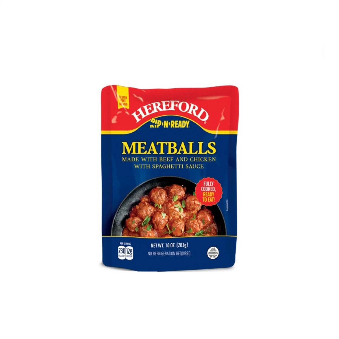 Hereford Meatballs with Spaghetti Sauce Pouch (B096G7)