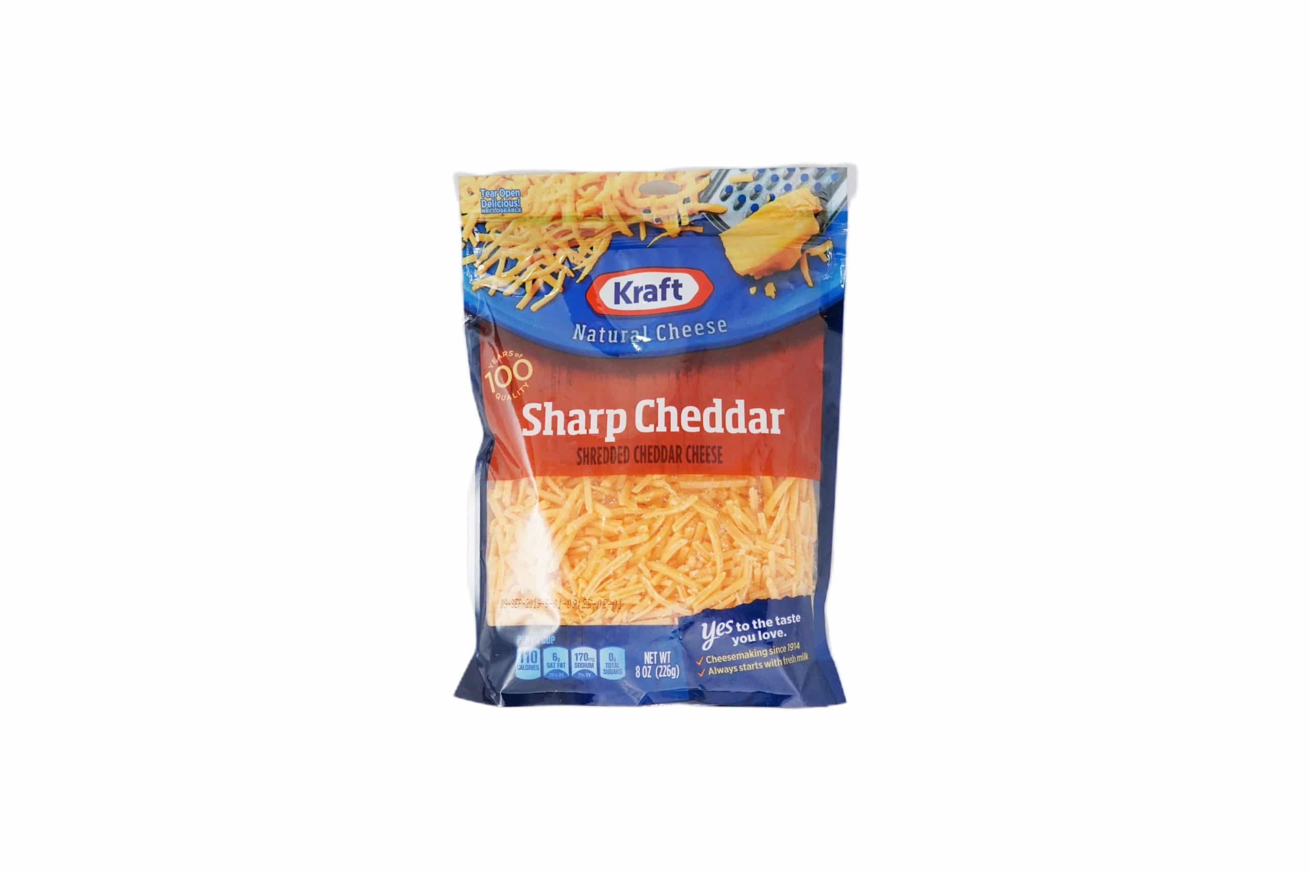 Kraft Shredded Sharp Cheddar Cheese (EKR05535)